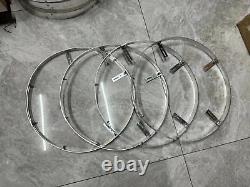 15.5'' 17.5'' Adjustable Aluminum Ring x4PCS Kit Make For Truck Car Rim Lights