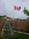 15 Foot Titan Aluminum Telescoping Flagpole Kit With Gold Ball And Canadian Flag