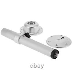 19.3-28.3in Table Pedestal Kit Adjustable Silver Pillar With Mount Base Part ZZ1