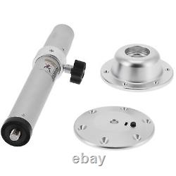 19.3-28.3in Table Pedestal Kit Adjustable Silver Pillar With Mount Base Part ZZ1