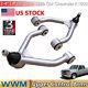 2-4 Front Upper Control Arms Lift For 1988-1998 Gm Chevrolet K1500 4wd Silver