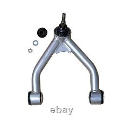 2-4 Front Upper Control Arms Lift for 1988-1998 GM Chevrolet K1500 4WD Silver