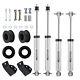 2 Lift Kit With Shock For Jeep Wrangler Tj Unlimited 4wd 2004-2006 Silver Painted