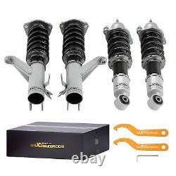 24 Click Adjustable Coilovers Lowering Kit For Honda Civic & SI 01-05 EM2