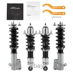 24-Way Damper Adjustable Coilovers Suspension Kit For Honda Civic 2001-2005