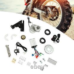 24V 250W Rear Electric Bicycle Brushless Motor Conversion Kit Adjustable Speed