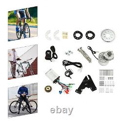 24V 250W Rear Electric Bicycle Brushless Motor Conversion Kit Adjustable Speed