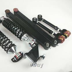250-300lb Rear Adjustable 4 Bar & Coilover Conversion Kit Fits GM 1967-72 A Body