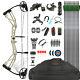 30-70lbs Compound Bow 320fps 21-30 Cnc Archery Arrows Hunting Target Package