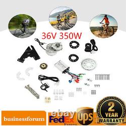 36V 350W Electric Bicycle Motor Conversion Kit Adjustable Speed E-Bike Motor DIY