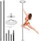 45mm Professional Dance Pole, Spinning Or Static Dancing Pole Set Kit Height Adj