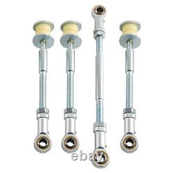 4x Front & Rear Adjustable Sway Bar Link Kit For Nissan Patrol GU Y61 2-8 Lift