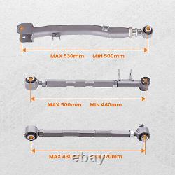 6 Pcs Lateral Link Trailing Arm for Subaru Impreza WRX STi GC8 GDA GDB 1993-2001