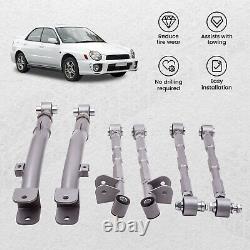 6 Pcs Rear Lateral Link Trailing Control Arm for Subaru Impreza WRX 2002-2007