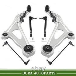 6Pcs Silver Front Lower Control Arms Kit Fit for 2013-19 Nissan Pathfinder QX60