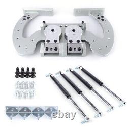 90 Degree Universal Door Hinge Bolt Kit Adjustable for Lambo Car Vertical Doors