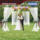 Adjustable 4 Post Hardware Kit Backdrop Decor Outdoor Wedding Party Stand