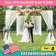 Adjustable 4 Post Hardware Kit Backdrop Decor Outdoor Wedding Party Stand