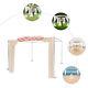 Adjustable 4 Post Hardware Kit, Outdoor Wedding Party Stand, Backdrop Stand