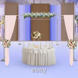 Adjustable 4 Post Hardware Kit, Outdoor Wedding Party Stand, Backdrop Stand