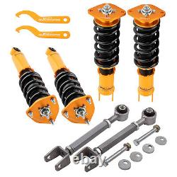 Adjustable Coilovers + Rear Camber Arms Kit For Infiniti G37 08-13 Coupe RWD