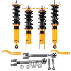 Adjustable Coilovers + Rear Camber Arms Kit For Infiniti G37 08-13 Coupe RWD