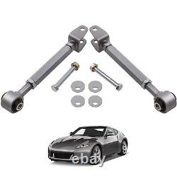 Adjustable Coilovers + Rear Camber + Toe Arm Kit For Nissan 370Z Z34 2009-19