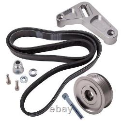 Adjustable Idler Pulley Belt Kit For Honda Acura K20 K24 K-Series Civic Integra