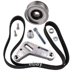 Adjustable Idler Pulley Belt Kit For Honda Civic Integra K20 K Series Swap NEW