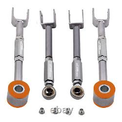 Adjustable Rear Camber Control Arm +Toe Traction Kit for Nissan 350Z Infinit G35