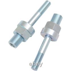 Adjustable Shock Lowering Kit Silver Zinc Finish Lowers 0- 1.25 B28-257