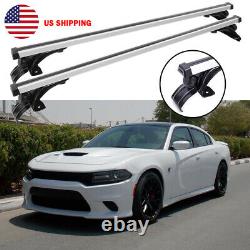 Aluminum Roof Rack Cross Bar Kit Cargo Carrier For Dodge Charger Challenger Dart