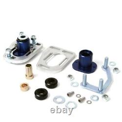 BBK Silver Anodized Polyurethane Caster Camber Plate Kit for 79-93 Mustang 2525