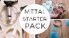 Basic Metal For Silversmithing Silver Metal Starter Pack Beginner Silversmithing