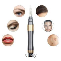 Biomaser Permanent Makeup Machine Eyebrow Tattoo Machine Kit Power Supply Needle