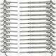 Cable Railing Hardware, Stainless Steel Cable Railing Kit 49 Pairs, For 1/8 Cab