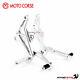 Complete Adjustable Footrest Kit Motocorse Silver For Mv Agusta Rivale