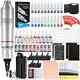Complete Wireless Mini Power Supply 20pcs Needles Rotary Machine Pen Kit