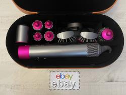 Dyson Airwrap Complete Styler, Nickel Fuchsia-EXCELLENT