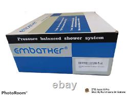 EMBATHER 12 Rainfall Shower System Kit With Adjustable Handheld Bracket & Valve