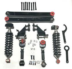 Fits 1967-72 Cutlass 180-230lb Rear Adjustable 4 Bar & Coilover Conversion Kit