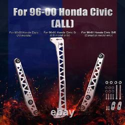 For 96-00 Honda Civic EK EJ Function7 Rear Lower Control Arm + Subframe Brace