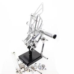 For Honda CNC Adjustable Rearsets Kit Foot Pegs CCBR600RR 2003 2004 2005 2006