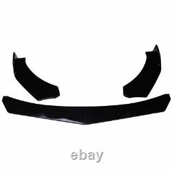 For Mercedes Benz W205 W204 W212 C300 Front Bumper Lip Splitter+ Side Skirt Kits