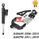 For Suzuki Gsr750 2011-2015 Steering Damper Stabilizer Mount Kit Cnc Adjustable