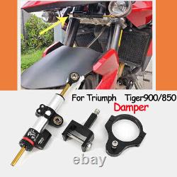 For Triumph Tiger900/850 Motorcycle Titanium Steering Damper Bracket Mount Kit