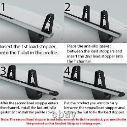 For VW Golf Alltrack 2013-2020 2X Stopper Roof Rack Cross Bars Luggage Carrier