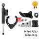 For Yamaha Mt07 Fz07 2020-2023 Steering Damper Stabilizer Mount Kit Adjustable