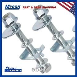 Front Alignment Adjustable Camber Caster Cam Bolt Kit 2009-2020 F150 2WD 4WD FX4