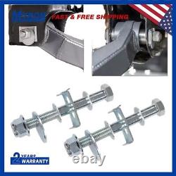 Front Alignment Adjustable Camber Caster Cam Bolt Kit 2009-2020 F150 2WD 4WD FX4